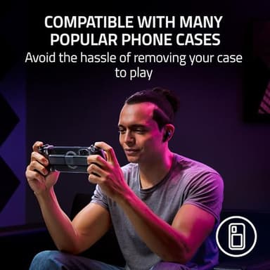 Razer Kishi Ultra Gaming Controller for Android, iPhone 15 & 16 Series, iPad Mini A17 Pro & 6 (USB C): Pro Controls - Ergonomic Grip - Stream PC, Xbox, PS5 Games on Mobile, Phone, Tablet - Chroma RGB - Image 7