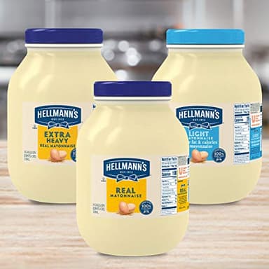 Hellmann's Light Mayonnaise Jar Condiment for Sandwiches, Salads, Mayo Made with 100% Cage Free Eggs, Gluten Free, 1 gallon (Pack of 1) - Image 7