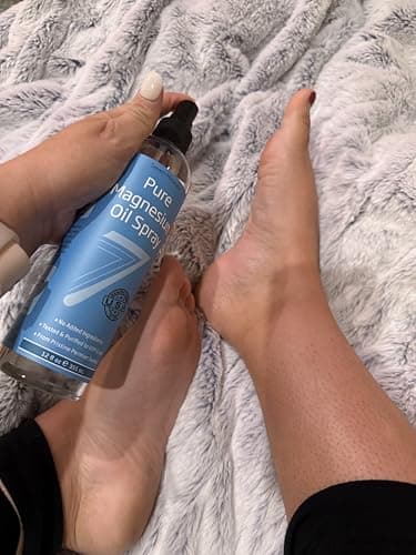 Seven Minerals Pure Magnesium Oil Spray, Big 12oz, USP Grade, Extra Strength, for Feet, Sleep, Muscle Pain & Cramps - Mined in The USA - Image 8