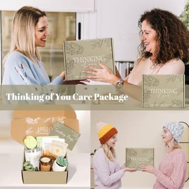 Thinking of You Care Package for Women - Get Well Soon GBasket for Sick Friend After Surgery Gifts Feel Better Gifts for Women, Sympathy Gift Baskets Sending Hugs, Self-Care Spa Gifts - Image 7