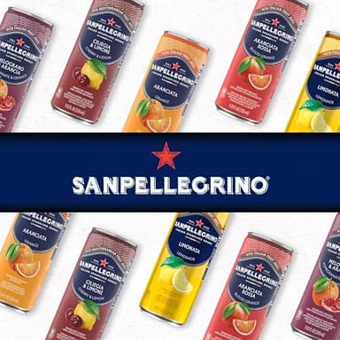 Sanpellegrino Italian Sparkling Drink Aranciata Rossa, Sparkling Orange And Blood Orange Beverage, 24 Pack Of Cans - Image 5