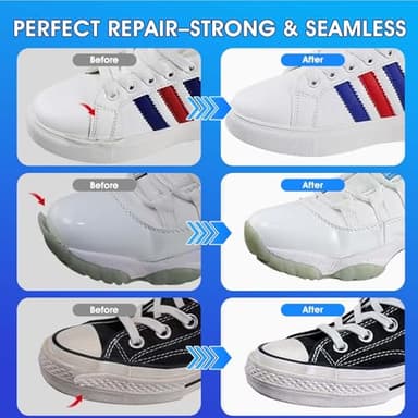 Shoe Glue 35g, Heavy Duty Shoe Glue Sole Repair Kit, Waterproof & Fast Drying Shoe Repair Adhesive for Sole, Sneaker, Leather, Boot, Heel, Sandal, Handbags and More - Image 3