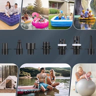 Polotrag Paddle Board Pump, SUP Electric Pump, Professional 20 PSI Portable Air Compressor with Auto-Off, Deflation Function and 12V Car DC Air Pump for Inflatables, Kayaks and Boats - Image 6