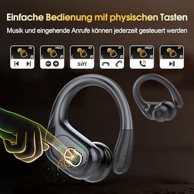 AI Translation Earbuds Real Time, 164 Language Translator Earbud 3-in-1 Bluetooth 5.4 Translator Earbuds with 6 Translation Modes, 75H Translators Headphones with APP for Travel Business, Black - Image 9