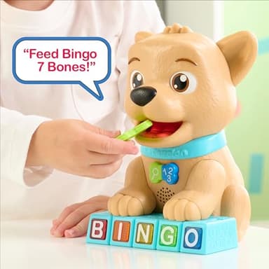Just Play Cocomelon Count & Learn Bingo, 11-pieces, 40+ Learning Phrases, Early Learning and Education, Kids Toys for Ages 18 Month - Image 6