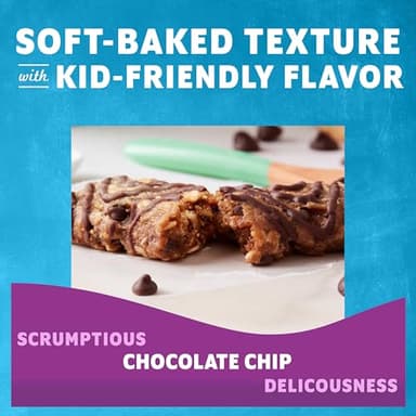 Zbar - Chocolate Chip - Soft-Baked Energy Snack Bars - Non-GMO - 12g Whole Grains - USDA Organic Granola Bars (24 Pack) - Image 5