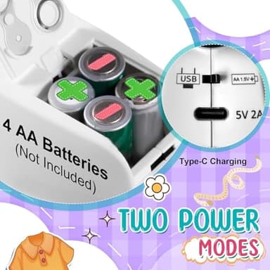 User-Friendly Cordless Handheld Sewing Machine for Beginners, Compact Mini Sewing Machine with Complete Accessories Kit, Portable Sewing Machines Are A Must-Have for Home DIY - Image 6