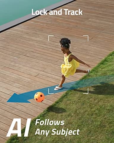 eufy Security Floodlight Cam S330, 360-Degree Pan & Tilt Coverage, 2K Full HD, 3,000 Lumens, Smart Lighting, Weatherproof, On-Device AI Subject Lock and Tracking, No Monthly Fee, Hardwired - Image 3