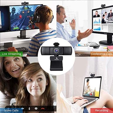 NexiGo N930P (Gen 2) 1080P Autofocus Webcam with Software, Microphone & Privacy Cover, HD USB Web Camera, for Zoom YouTube Skype FaceTime, PC Mac Laptop Desktop - Image 5