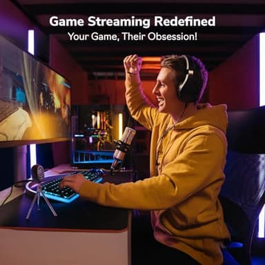 EMEET Piko+ Webcam 4K, World's 1st Dual-Camera AI-Powered 4K Webcam, 1/2.55'' Sony Sensor, 3 Mics&3 Sound Modes, Panda Magnetic Privacy Cover, USB C-C&C-A, Ideal for Livestreamers and Content Creators - Image 5