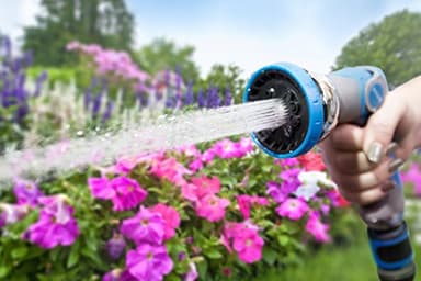 INNAV8 Garden Hose Nozzle Sprayer Heavy Duty - Features 10 Spray Patterns, THUMB CONTROL On Off Valve for Easy Water Control - HIGH Pressure Nozzle for Hose Outdoor - Image 7