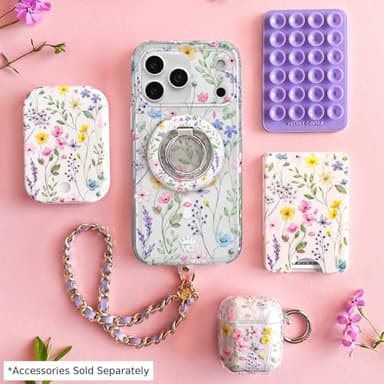 VELVET CAVIAR Case for iPhone 17 Pro Max | Compatible with MagSafe | 10ft Drop Tested | Cute Girly Protective Designer Cases for Women | Enchanted Floral Wildflowers - Image 9