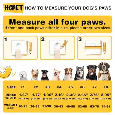 Hcpet Dog Shoes, Dog Boots for Large Dogs, Breathable Dog Booties Paw Protector for Summer Hot Pavement, Winter Snowy Day, Outdoor Walking, Indoor Hardfloors Anti Slip Sole Pink Size 6 - Image 2