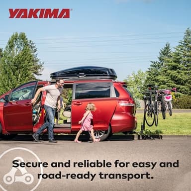 YAKIMA DoubleDown 4 - Tilting Hitch-Mounted Bike Rack for Cars, SUVs, Trucks and More, Fits 1.25” and 2” Hitches, Anti-Sway and Folding Arms, Carries 4 Bikes - Image 6