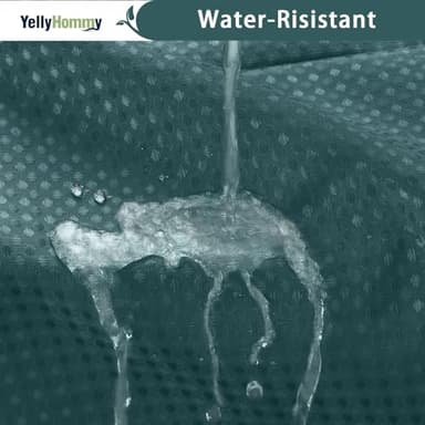 YellyHommy No Hook Shower Curtain with Snap in Liner Set Less Time Waffle Shower Curtain for Bathroom 75" L x 72" W Seaweed Green - Image 7