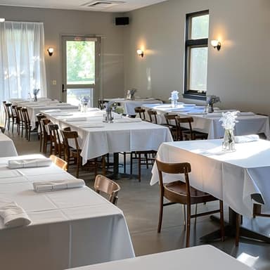 Niuara White Plastic Table Cloth - 4 Pack 54" × 108" Rectangle Disposable Tablecloths for 6FT Tables, Waterproof Table Cover for Party, Holiday & Gathering Use - Image 2