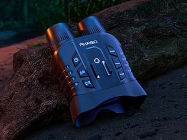 AKASO Seemor-200 Night Vision Goggles - 4K Full Color Night Vision Binoculars for Adults, App-Enabled Photo and Video Saving,AI-ISP 3280FT Viewing Range,16x Digital Zoom for Camping Hiking & Security - Image 9