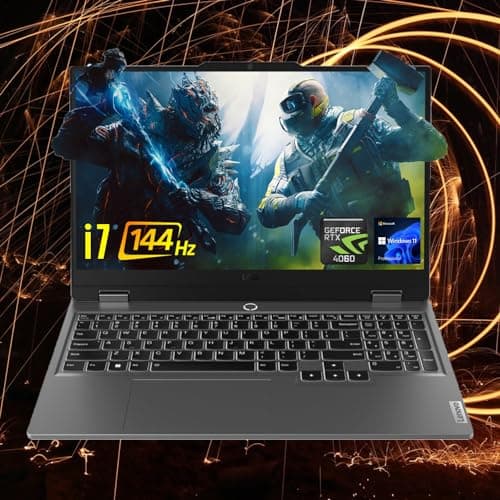 Lenovo LOQ i7 Premium Gaming Laptop, 15.6" FHD 144Hz, i7-13650HX (Beats i9-12900H), GeForce RTX 4060 (Boost Clock 2370MHz), 64GB DDR5 RAM, 4TB SSD, Backlit KB, RJ-45, Wi-Fi 6, Windows 11 Pro, Grey - Image 1