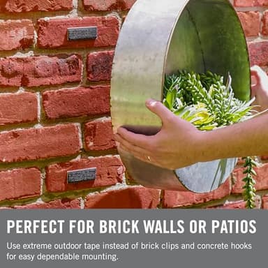 VELCRO Brand Extreme Outdoor Double Sided Mounting Tape | Holds up to 15 Pounds on Brick or Other Rough Surfaces | UV and Weather Resistant | 14Ft Heavy Duty Roll - Image 3