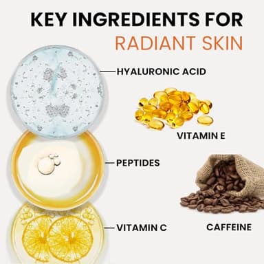Super Vitamin C Face Serum for Mature Skin: All-In-One Hydrating Anti-Aging Formula with Vitamin C, Hyaluronic Acid, Vitamin E, and Peptides – Face Lift Serum for Wrinkles, Dark Spots (1 fl. oz.) - Image 4