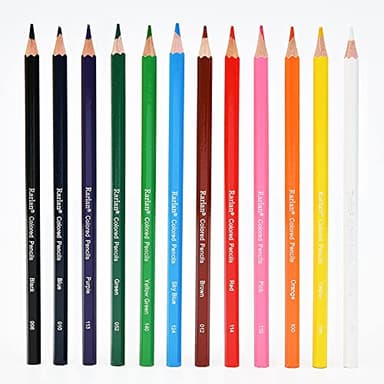 Rarlan Colored Pencils Bulk, Pre-sharpened Colored Pencils for Kids, 12 Assorted Colors, Pack of 36, Coloring Pencils 432 Count - Image 5