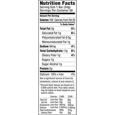 Quaker Chewy Granola Bars, Peanut Butter Chocolate Chip, 58 Count - Image 7