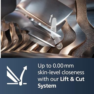 Philips Norelco Shaver Series 9000 Prestige Special Edition, Wet & Dry Electric Shaver, Lift/Cut & SenseIQ Technology, Nose & Precision Trimmer, Qi Pad, Cleaning Pod & Premium Case, SP9842/85 - Image 3