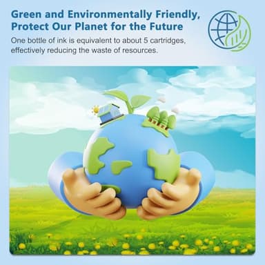 DEEIYUER 502 Ink Refill Bottles ET-2850 ET-3850 ET-4850 ET-15000 502 Ink Compatible for ET 2850 ET 3850 ET-4760 ET-2760 ET-3830 ET 4850 ET 15000 ET-3843 ET-2980 ET-3950 4950 3750 Printer - Image 8