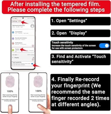 T Tersely [3 in 1 Magnetic Matte Case for Samsung Galaxy S25 Ultra 5G(6.9 inch), with 2 Pack Tempered Glass Screen Protector, Translucent Frosted Skin-Feel Case, Compatible with MagSafe, Black - Image 8