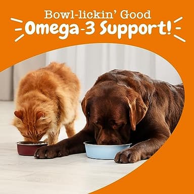 Zesty Paws Wild Alaskan Fish Oil for Dogs & Cats - Pollock & Salmon Oil Blend - Omega 3 Fatty Acids EPA & DHA for Pets - for Sensitive Skin + Coat Health - Immune System Support - 64 fl oz - Image 7