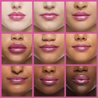 Oulac Pink Lipstick for Women with Metallic 3D Shine Lightweight Hydrating Formula, High Impact Lip Color, Full Coverage Lip Makeup, Christmas Gifts for Women, Velocity(15) - Image 3