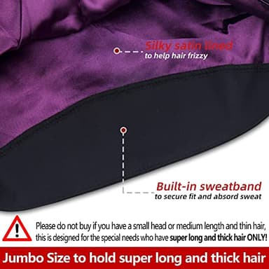 ABAMERICA Ponytail Scrub Caps for Women Surgical Caps Nurse Hat with Functional Ponytail Holder for Long Hair, Single or Satin-Lined - Image 2