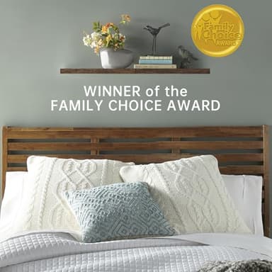 BAYKA Floating Shelves, 22.5" Wall Mounted Wood Shelves for Bathroom, Bedroom, Living Room, Kitchen, Hanging Shelf for Books/Storage/Decor with 22lbs Capacity (Rustic Brown,Set of 2) - Image 8