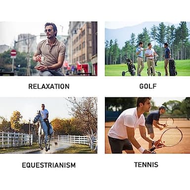 Gaiatiger Men’s 3 Pack Polo Shirt Moisture Wicking Quick Dry Performance Athletic Short Sleeve Golf Shirt,0427,3Black,M - Image 6