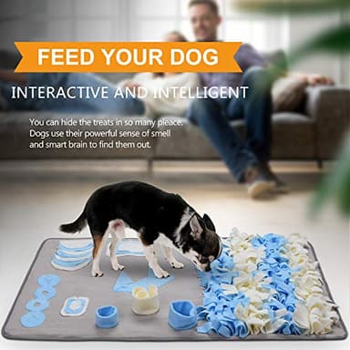 Fida Dog Snuffle Mat for Small, Medium, Large Breed Puppy, Perfect for Stress Release, Machine Washable - Image 5