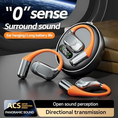 Translation Earbuds Real Time - 144 Language Ai Translator Earbuds, 3 in 1 Bluetooth Headphones Translator Device for iOS and Android, Simultaneous Bluetooth Translation, Black - Image 8