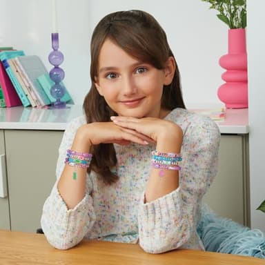 Make It Real:Shrink Magic Candy Shop Bracelet Kit - Create 20 Bracelets, Use A Hair Dryer to Shrink & Style, DIY Jewelry Kit, Girls & Kids Ages 8+ - Image 7