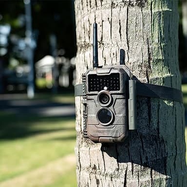 GardePro E6 Trail Camera WiFi 48MP 1296P Game Camera with No Glow Night Vision Motion Activated Waterproof for Wildlife Deer Scouting Hunting or Property Security, Camo - Image 2
