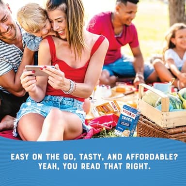 Bumble Bee Snack On The Run Ranch Tuna Salad with Crackers Kit (Pack of 12) - Ready to Eat Protein Snack Pack - 8g Protein per Box - Wild Caught MSC Certified Tuna - Image 3