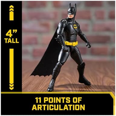 DC Comics Batman, Batwing and 4-inch Batman Figure Set, 1992 Batman Returns Limited Edition 85th Anniversary Collectible Kids Toys for Boys Ages 3 and Up - Image 6