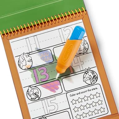 Melissa & Doug On The Go Water Wow! Reusable Water-Reveal Activity Pad - Numbers - FSC Certified - Image 4