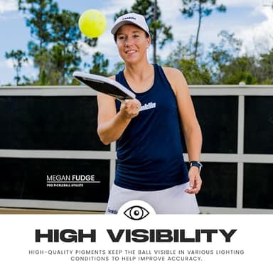 Franklin Sports X-40 Yellow Outdoor Pickleballs - USAPA Regulation Size - 36 Pack Bulk Set - Image 6