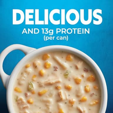 Progresso Chicken Corn Chowder, Reduced Sodium Canned Soup, 18.5 oz - Image 3