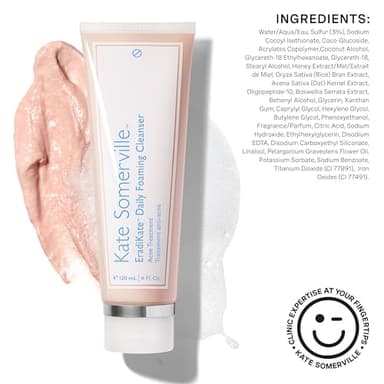 Kate Somerville EradiKate 3% Sulfur Daily Foaming Cleanser Acne Treatment – Clinically Formulated Medicated Face Wash Balances Skin & Cleans Pores, 4 Fl Oz - Image 8