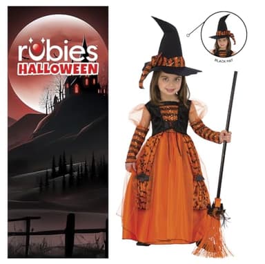 Rubies Girl's Witch Costume, Sparkle, Medium - Image 4
