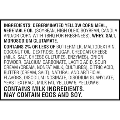 Pringles Mingles Puffed Snacks, Cheddar and Sour Cream, Cheese Puffs, Salty Snacks (6 Bags) - Image 3