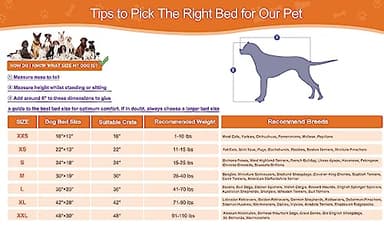 POCBLUE Dog Bed Medium Sized Dog, Washable Plush Pet Bed for Crate, Anti-Slip Pet Mat for Cages, Comfy Crate Pad for Outdoor/Indoor/Car Use, Soft Kennel Pad for Dogs Up to 40 lbs, 29"x19", Brown - Image 6