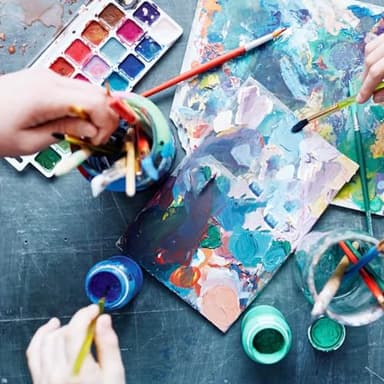 Watercolor Workbooks, Beginner-Friendly Watercolor Workbooks, 12 Colors Watercolor Paint Set with Paint Brush, 16 Spiral-Bound Pages Water Coloring Books,Color Workbook Arts and Crafts Gift (Bouquets) - Image 6