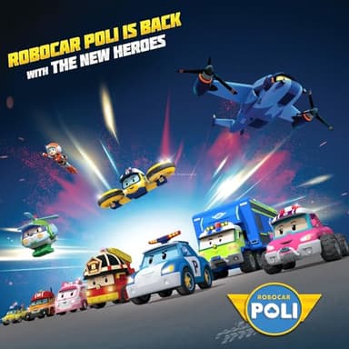 Robocar POLI Roy Die-Cast Toy – Fire Truck Hero Figures Collection | STEM Education, Role Play Rescue Vehicle, Birthday for Kids Age1 2 3 4 5 - Image 3