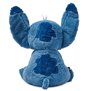Disney Store Official Stitch Medium Soft Toy for Kids, Cuddly Character with Fuzzy Texture and Embroidered Details, Flexible Floppy Ears, Disney Plushy Suitable for All Ages. - Image 4